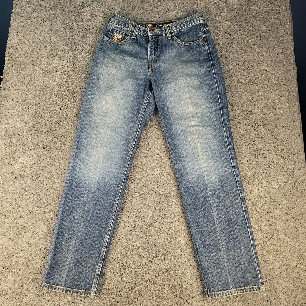 VTG‎ Cruel Girl Jeans Womens 11 Blue Low Rise Relaxed Straight Leg